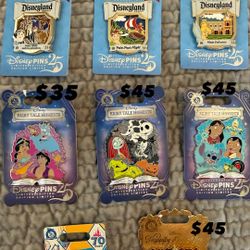 Disney pins 