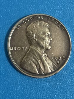Wheat Cent 1938 S $2,000.00
