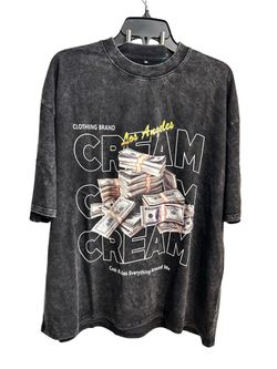 Cream t shirt