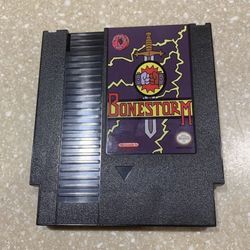 The Simpsons Bonestorm NES cart