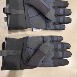 Winter work gloves, waterproof