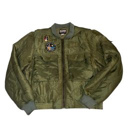 Billionaire Boys Club Mens 2XL Green Puffer Jacket 