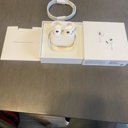 3 Generation Apple AirPods  Like New In Box Used 50.00