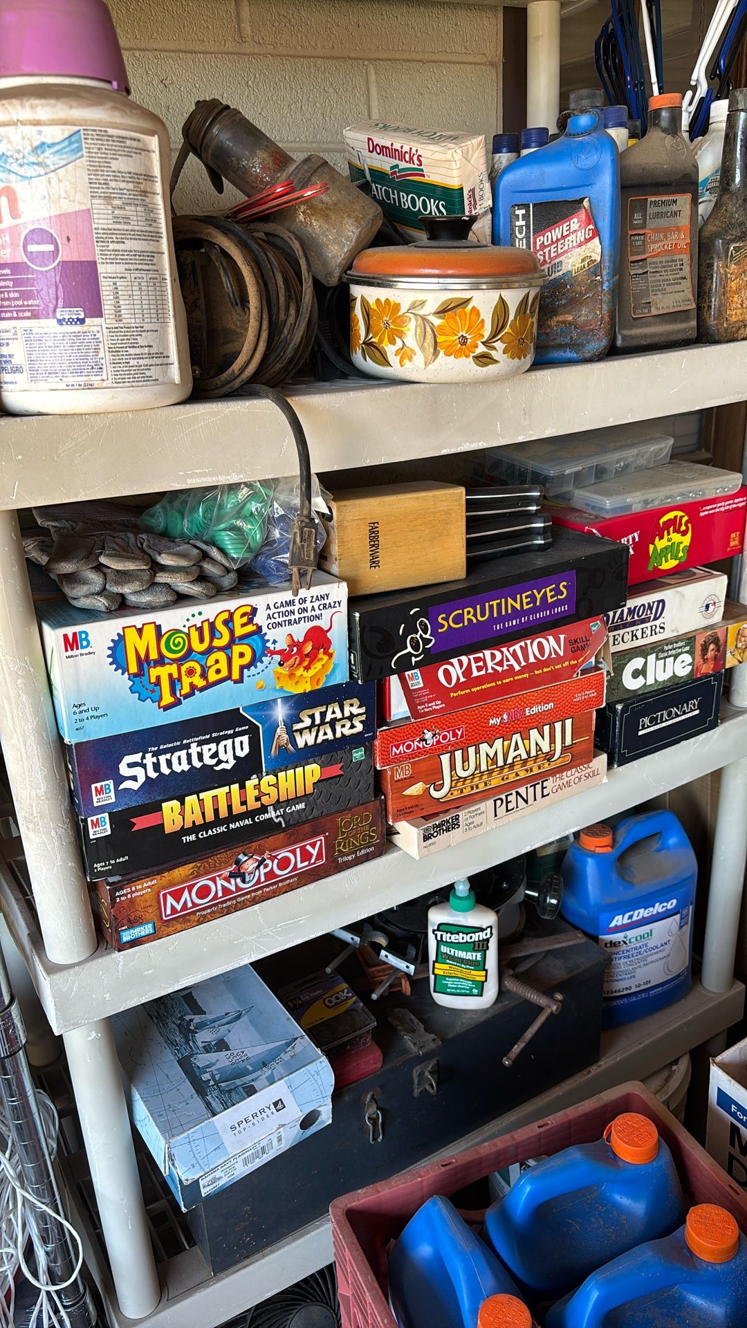 Assortment Of Board Games