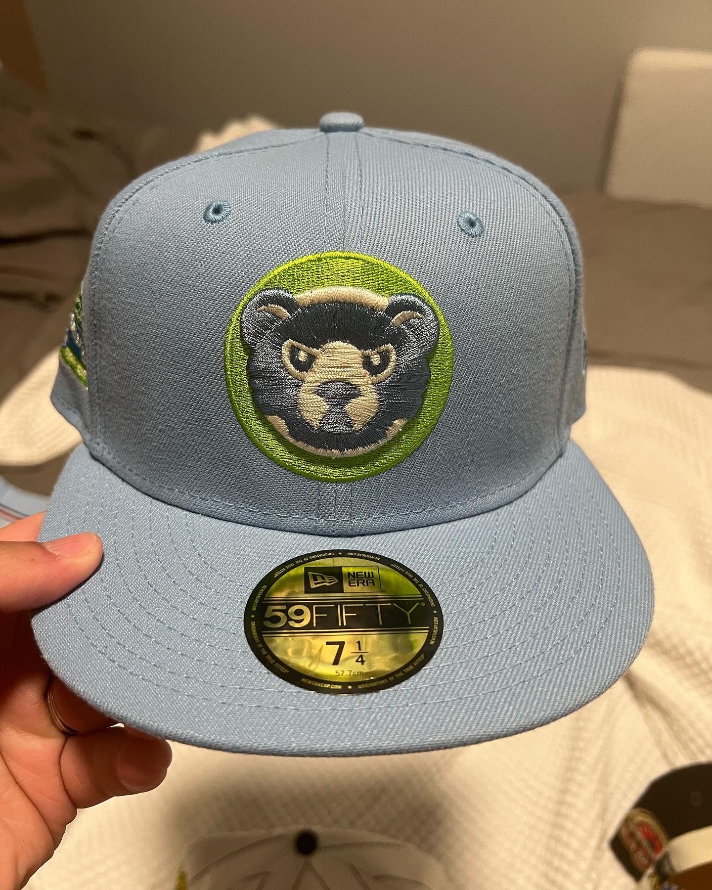 Hat Club Drippy Skylark Aka Rick And Morty Cubs 7 1/4