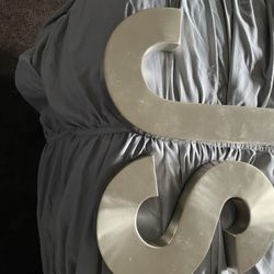 Aluminum Initials