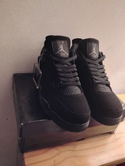 Jordan 4 black cat size 10