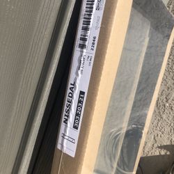 New- IKEA Mirror And Nightstand