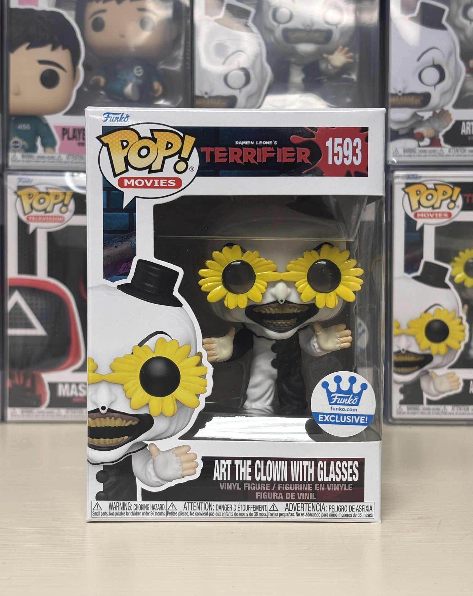 Funko POP! Terrifier - Art The Clown with Glasses #1593