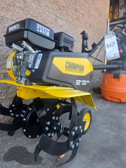 CHAMPION GAS 18"IN SELF PROPELLED TILLER NEW