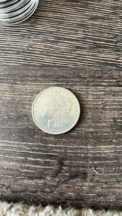 Circulated 1884 Morgan Silver Dollar 