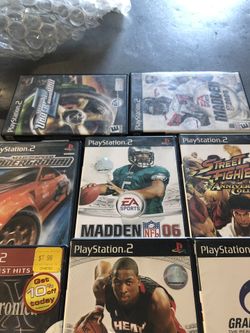 Play station 2 games