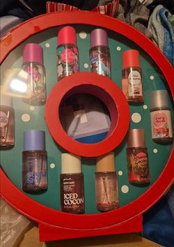 Pink from Victoria secret mini mist gift set