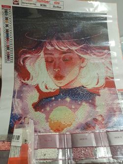 Diamond Painting Kit QC386 30x40cm