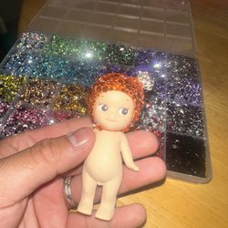 Bedazzled handmade Sonny angel