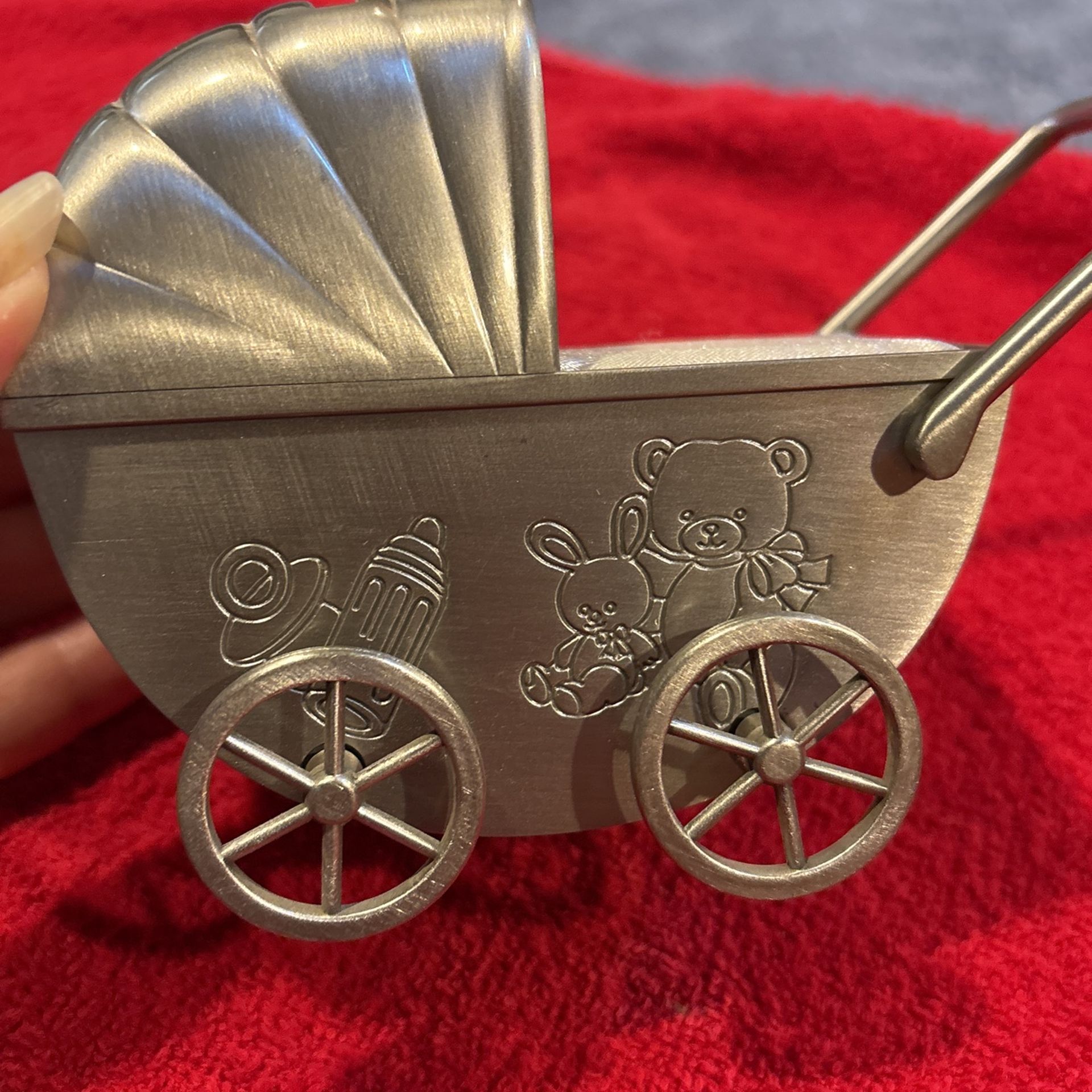 Baby Bank Looks like Buggy With Wheels