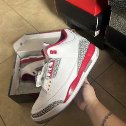 Jordan 3 Retro Cardinal 
