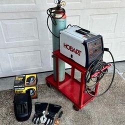 Hobart 125 Mig Welder With Tank