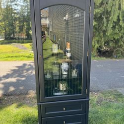 Bar Cabinet-2 Piece with drawers