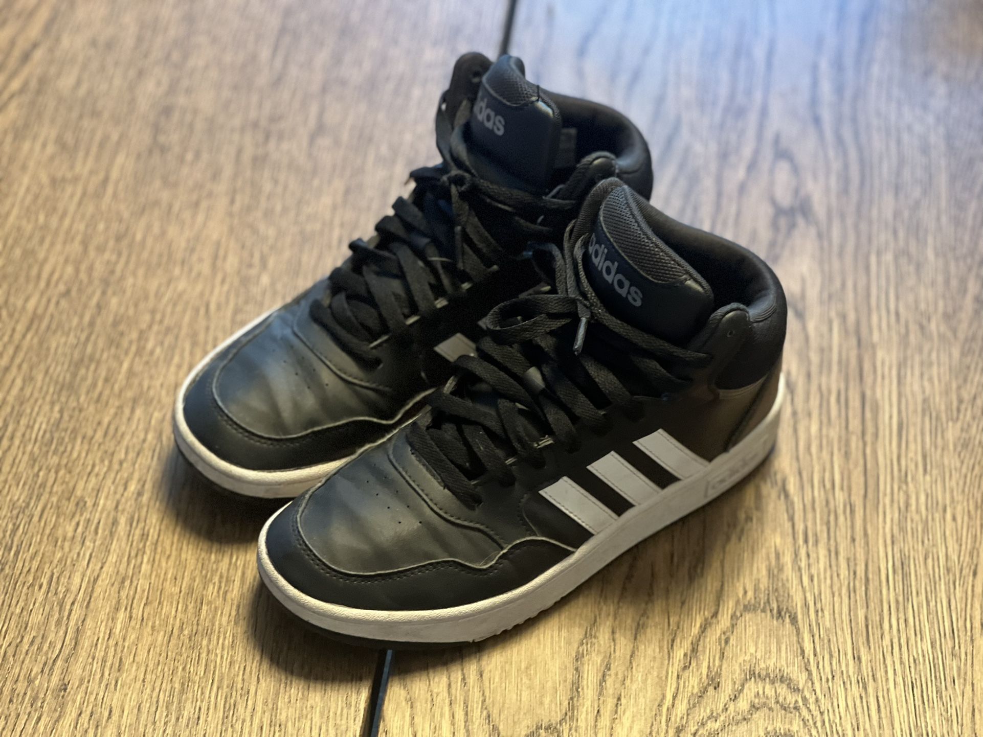 Adidas Men's Hoops Mid Sneaker Basketball Size Black White