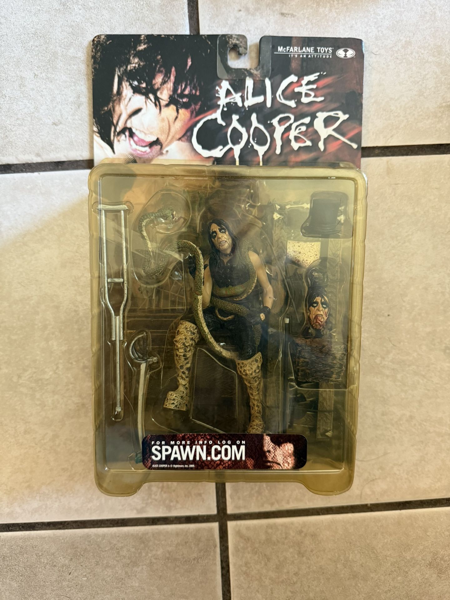 Alice Cooper Rock āNā Roll Collectible Figure