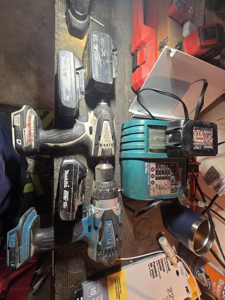 Makita Drill, Impact Driver 