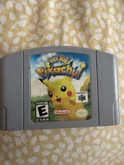 Hey Pikachu Nintendo 64