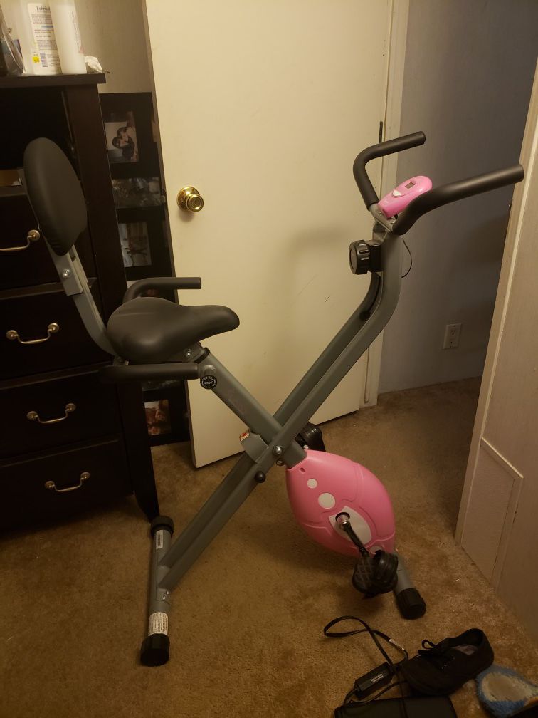 Sunny health and fitness workout bike