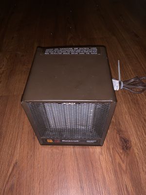 Photo Duracraft CZ-306 Portable Ceramic Air Space Heater 1500W. Condition is Used