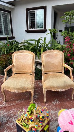 Antique arm chairs