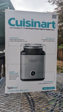 Cuisinart Ice Cream Maker