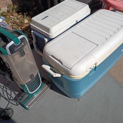 Big Cooler And Small Cooler 25 For Both The Big One Needs Hinges