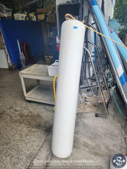 CA4073-008 Aere 12" X 72" White Inflatable Fenders