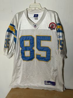 Reebok On Field San Diego Chargers Antonio Gates #85 50th Anniversary Jersey 50