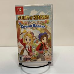 Story of Seasons: Grand Bazaar (Nintendo Switch) NEW SEALED