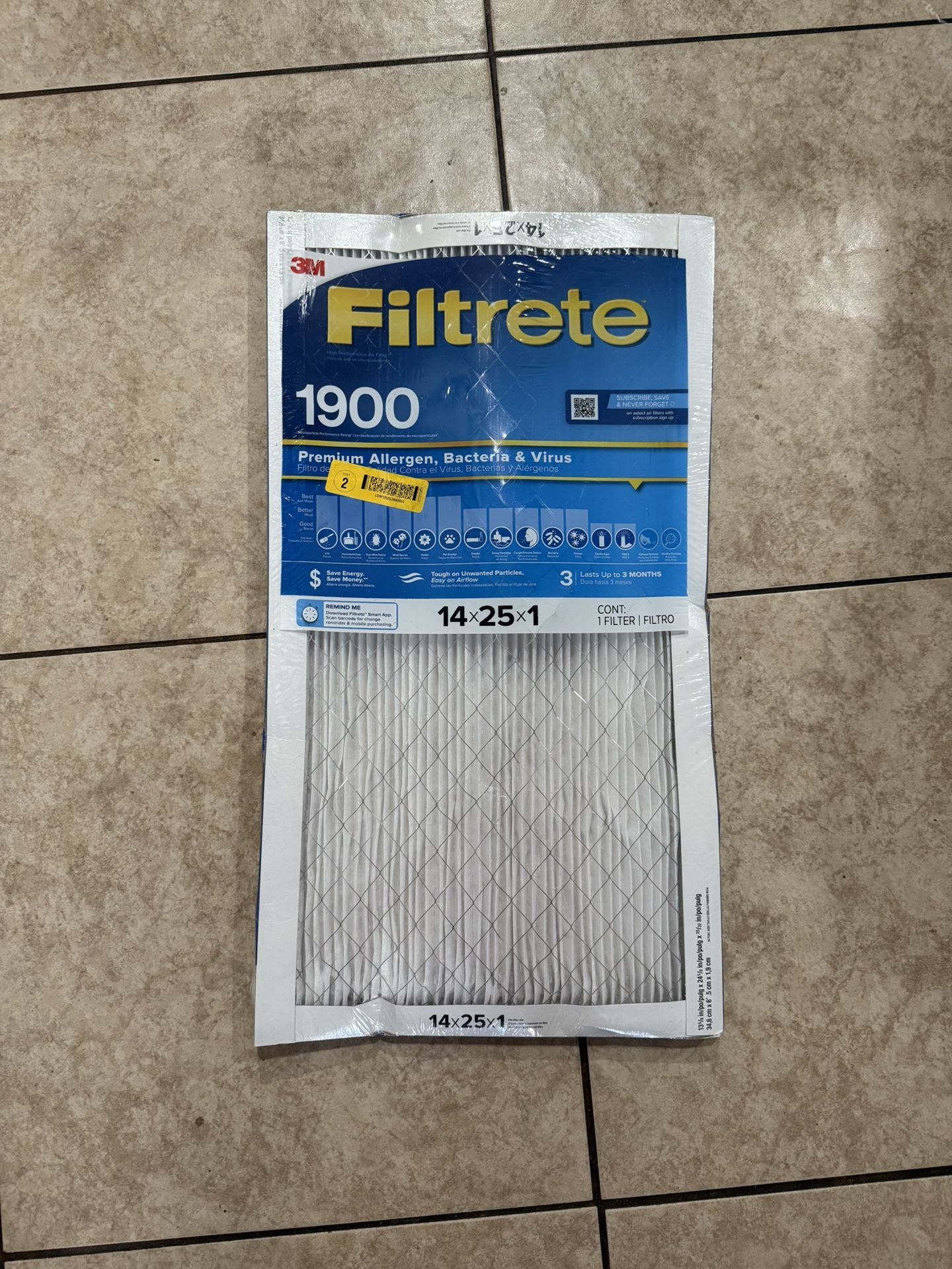 Filtrete 3M 1900 Filter