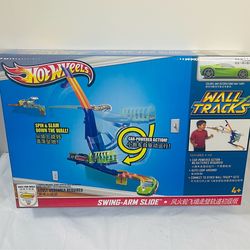 NEw! Old stock 2012 Hit Wheels wall track swing arm slide
