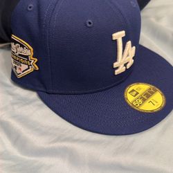 Dodgers World Series Champions Hat