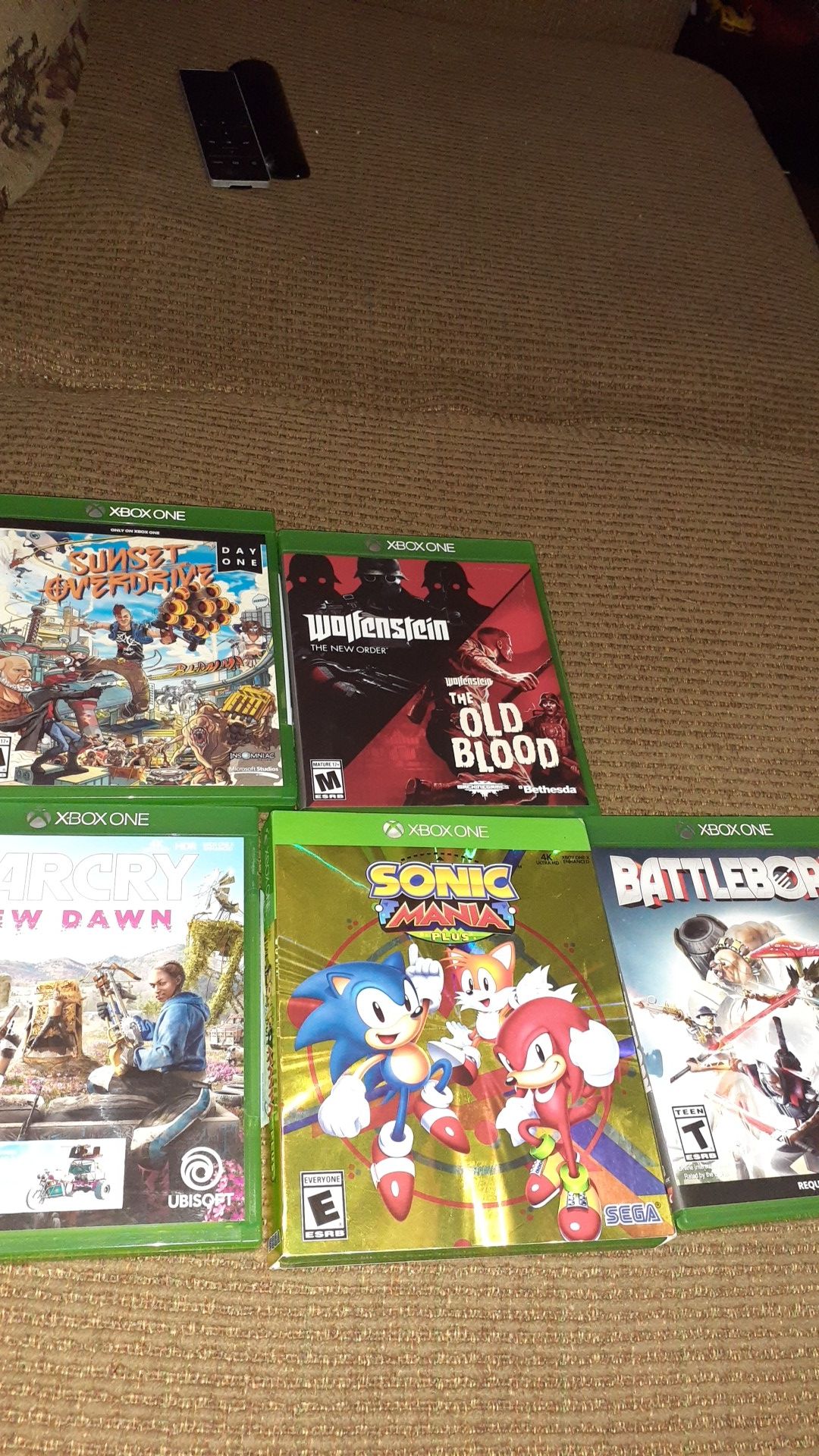 5 xbox one games