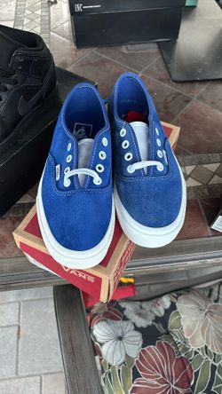 Blue Suede Vans (NEW)