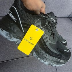 Raydlinx Men Steel Toe Shoes