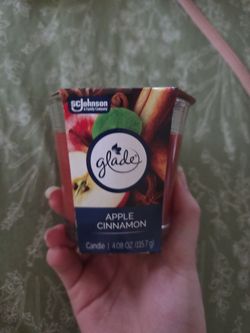 Apple cinnamon candle