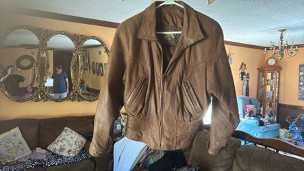 Adventure Bound Wilson Leather Jacket Real Leather