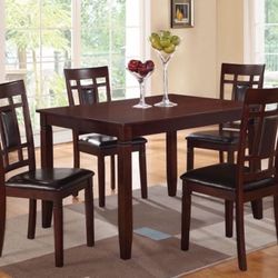 Small Cherry Wood Dining Table Square Brand New  NO CHAIRS 
