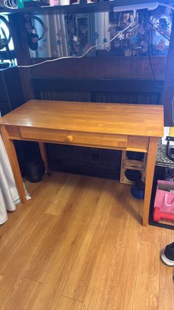 Wood desk