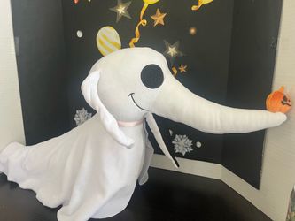 DISNEY ZERO 25 INCH OLUSH FROM NIGHTMARE BEFORE CHRISTMAS ! SUPER NICE!