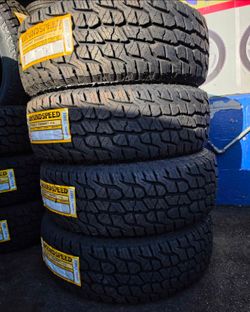 245/65/17 vendo un set de llantas nuevas con 50,000 millas de garantía ✅🤩I am selling a set of new tires with a 50,000 mile warranty ✅