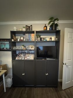 IKEA Display Shelves With Storage