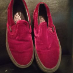 🔥 Van's Velvet Slip-on's 🔥