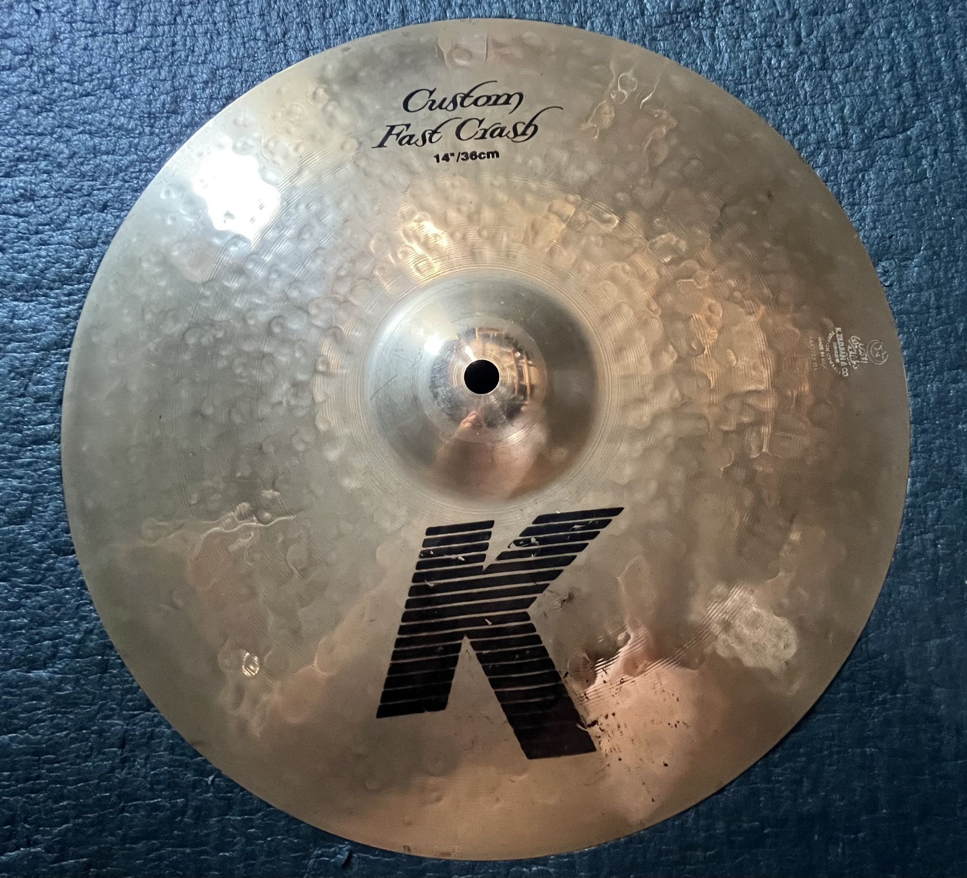 Zildjian 14in. K Custom Fast Crash Cymbal w/ FREE Hi-Hat Clutch